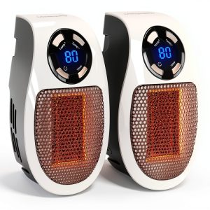 Minetom Wall Mounted Electric Heater Digital Thermostat-0