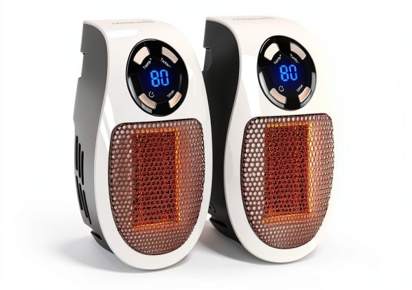 Minetom Wall Mounted Electric Heater Digital Thermostat-0