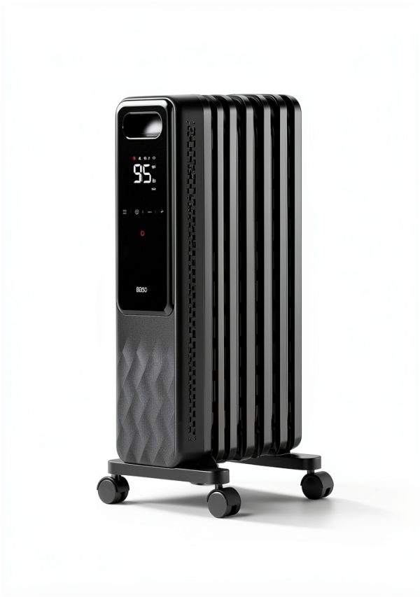 Dreo Oil Filled Radiator Heater Space Grey Large Digital-2
