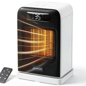 FLANUR Electric Space Heater 1500W Portable Indoor Heating-0