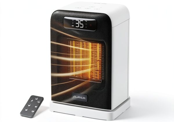 FLANUR Electric Space Heater 1500W Portable Indoor Heating-0