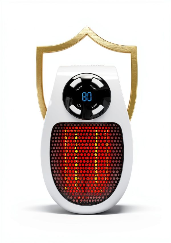 Minetom Wall Mounted Electric Heater Digital Thermostat-2