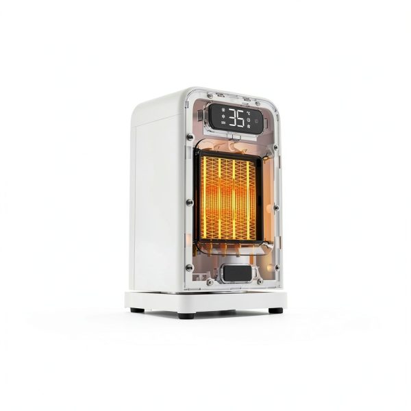 FLANUR Electric Space Heater 1500W Portable Indoor Heating-1