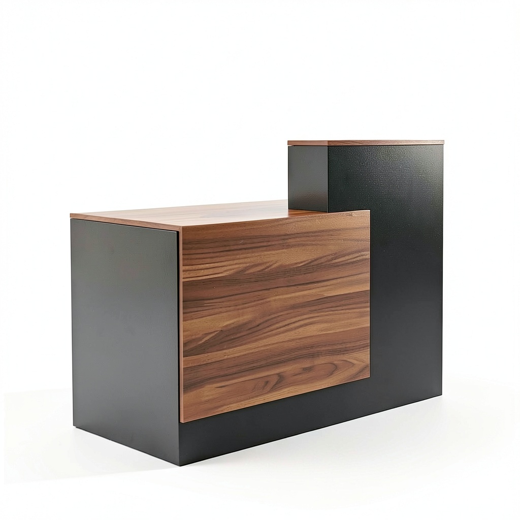 Horseo Modern Reception Desk in a professional office setting