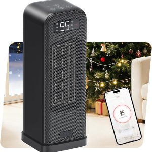MORENTO Smart Wi-Fi Tower Heater Adjustable Temperature-0