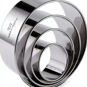 FUNUTTERS Stainless Steel Cookie Cutters Kitchen Baking Set-0