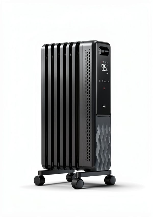 Dreo Oil Filled Radiator Heater Space Grey Large Digital-4