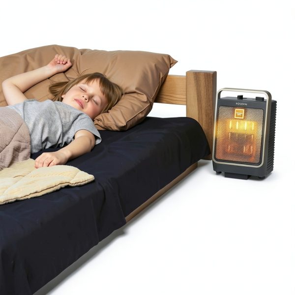 Rosekm Space Heater Compact Ceramic Indoor Office Bedroom-4