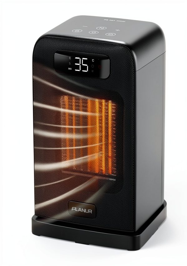 FLANUR Electric Space Heater Tower Forced Air Indoor-0