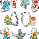 Wmtidene Christmas Cookie Cutters Stainless Steel Variety-0