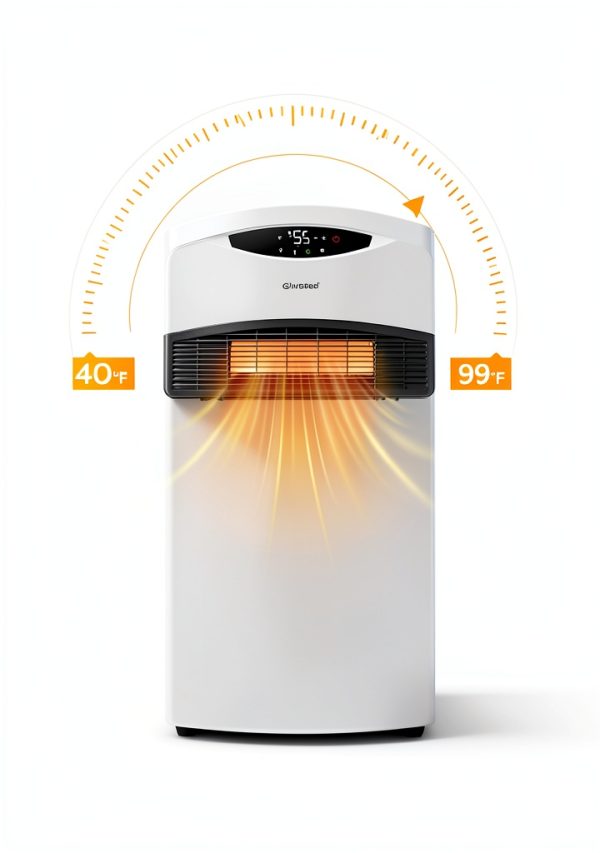 GiveBest Wall Mounted Heater WiFi Remote Control Adjustable-4