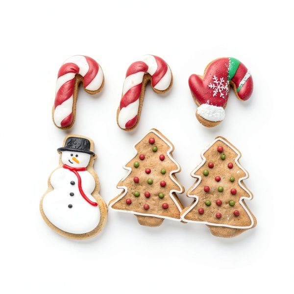 JOB JOL Stainless Steel Christmas Cookie Cutter Set Shapes-2