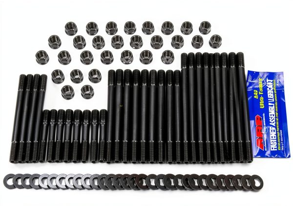 Chrome Moly Head Stud Bolt Kit ARP Black-0