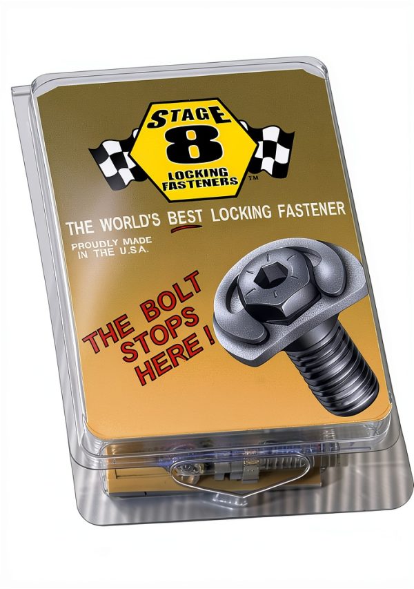 M10 Hex Bolt Set Stage 8 Grade 8 Nickel Finish 4 Piece-0