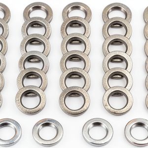 Moroso 7/16 Flat Head Washers - 4130 Chrome Moly Steel Machined 34pcs-0