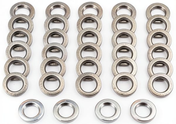 Moroso 7/16 Flat Head Washers - 4130 Chrome Moly Steel Machined 34pcs-0