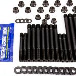 ARP BMC A-Series 11 Stud Head Kit - 12 Black Hex Studs 1/2 in-0
