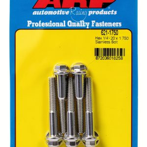 ARP Hex Bolt Stainless Steel 1/4-20 x 1.750 Head Bolt Set-0