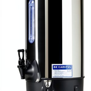 Electric Hot Coffee Kettle Warmer Stainless Steel Hot Coffee Dispenser Hot Coffee Boiler And Warmer with Independent Filter Quick-Temp or Boil for Tea Coffee 1300W 9.7 Liter Capacity-0