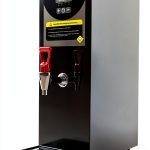 Water Boiler Eletric Commercial Hot Water Dispenser, 8L Commercial Water Boiler Intelligent Digital Display Screen Adjustable Temperature for Tea Coffee Shop Dessert Shop Hotel (Black)-0