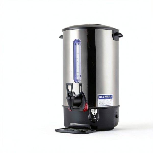 Electric Hot Coffee Kettle Warmer Stainless Steel Hot Coffee Dispenser Hot Coffee Boiler And Warmer with Independent Filter Quick-Temp or Boil for Tea Coffee 1300W 9.7 Liter Capacity-1