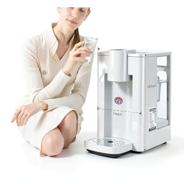 FRIZZLIFE TF900 Instant Hot Water Dispenser Filter, Countertop Water Filter System, 5 Temperatures & 3 Volume Settings, High Temp Safety Lock, Zero Installation, UL Standard Tested, 1 Filter Included-6