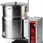 Crown EC-12TW Countertop Electric Tilting Kettle 12 Gallon Stainless-0